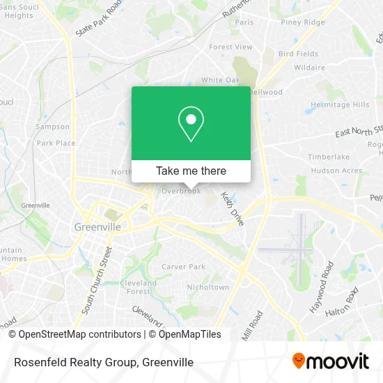 Rosenfeld Realty Group map