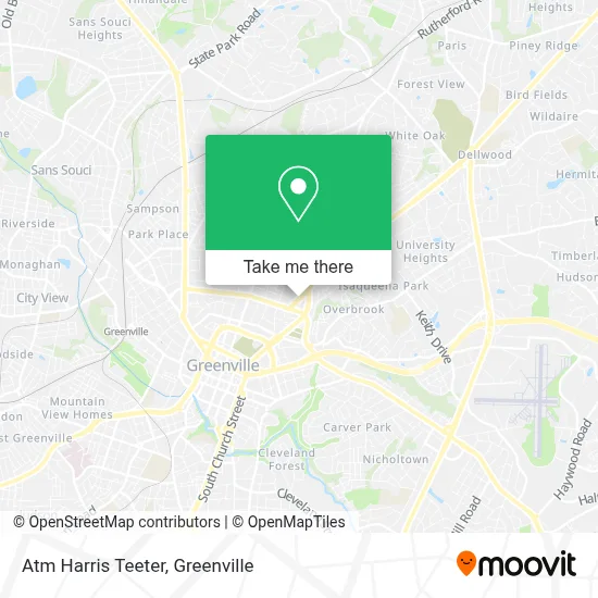 Atm Harris Teeter map
