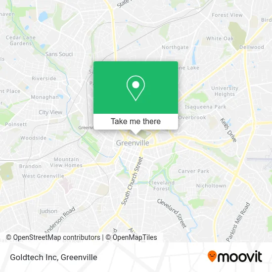 Goldtech Inc map