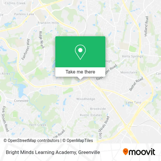 Bright Minds Learning Academy map