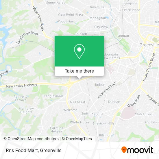 Rns Food Mart map