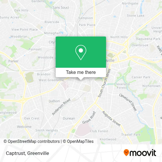 Captrust map