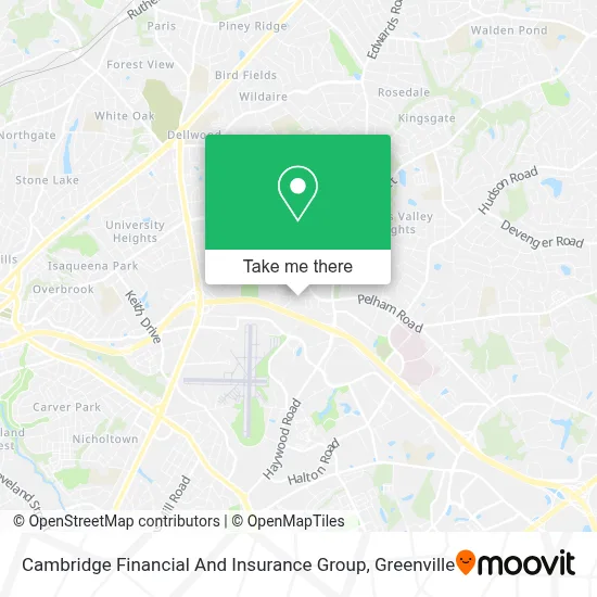 Cambridge Financial And Insurance Group map