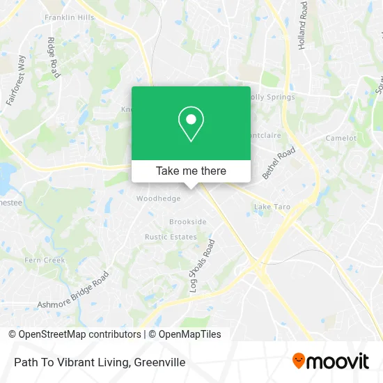 Path To Vibrant Living map