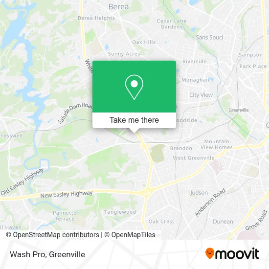 Wash Pro map