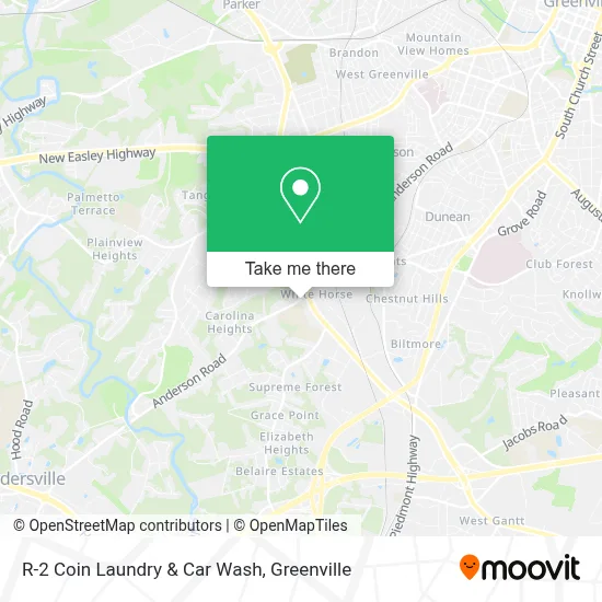 R-2 Coin Laundry & Car Wash map