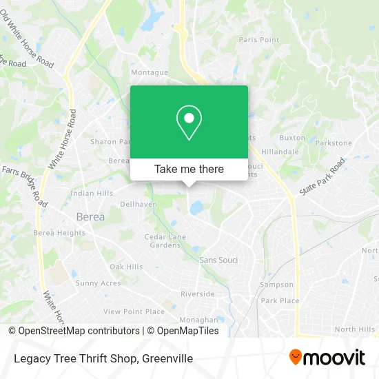 Legacy Tree Thrift Shop map