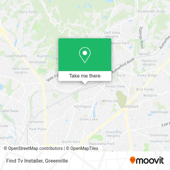 Find Tv Installer map