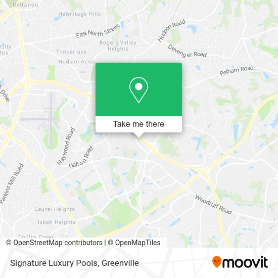 Signature Luxury Pools map