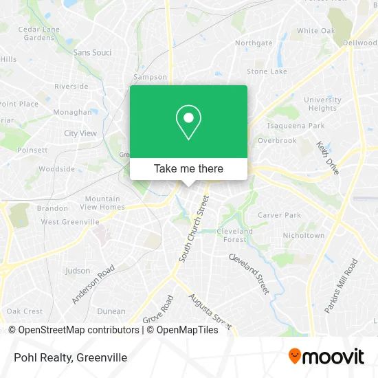 Pohl Realty map