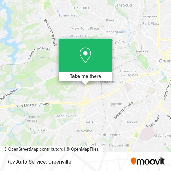 Mapa de Rpv Auto Service