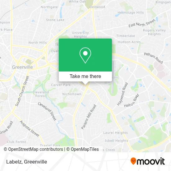Labelz map