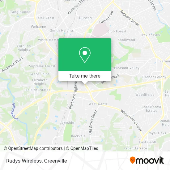 Mapa de Rudys Wireless
