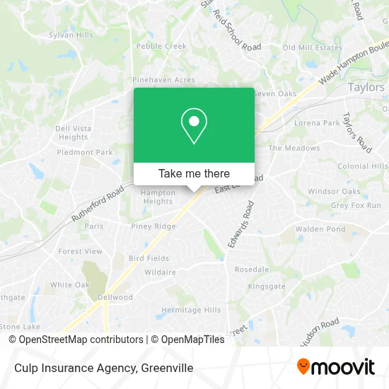 Culp Insurance Agency map