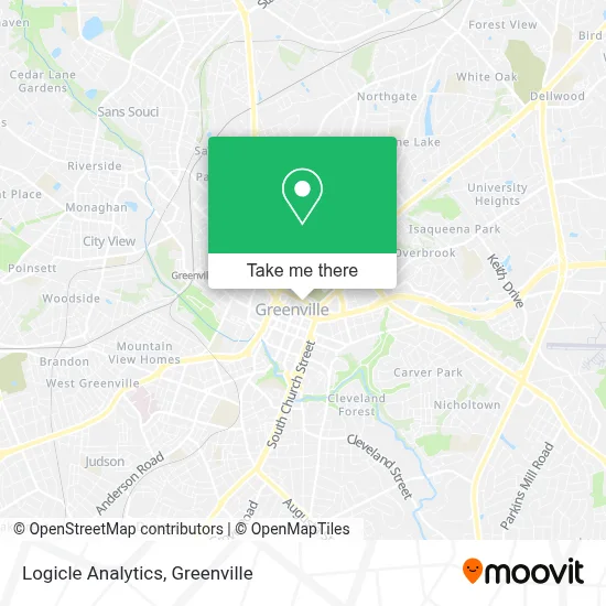 Logicle Analytics map