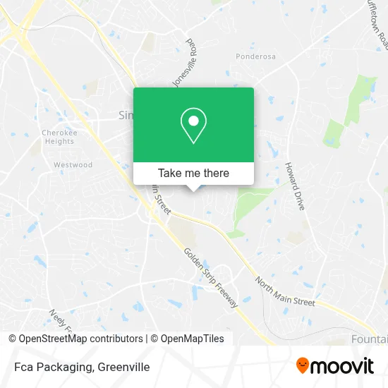 Fca Packaging map