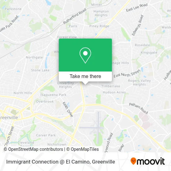 Immigrant Connection @ El Camino map