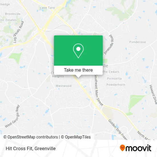 Hit Cross Fit map