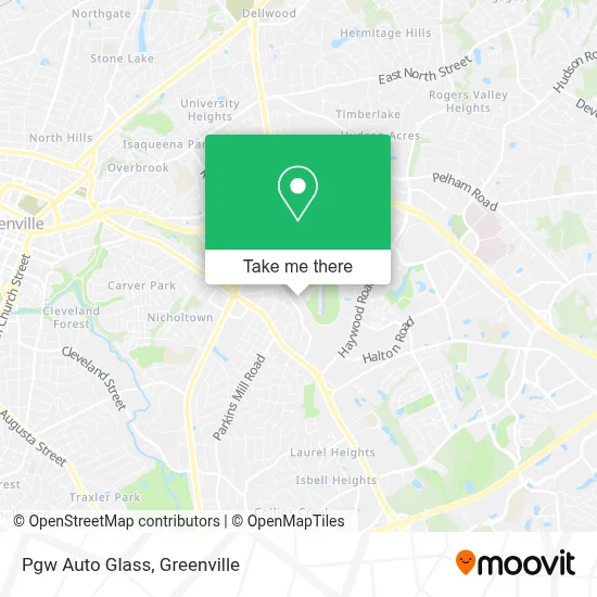 Pgw Auto Glass map