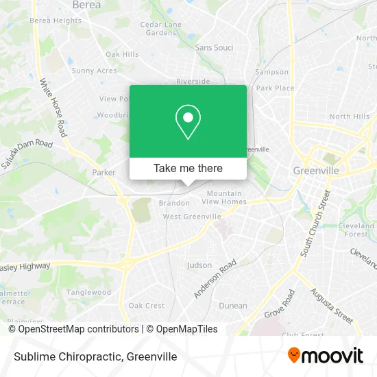 Mapa de Sublime Chiropractic