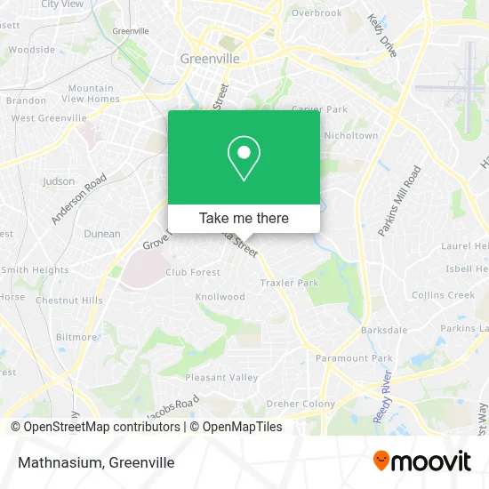 Mathnasium map