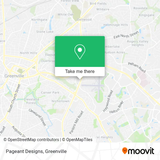Pageant Designs map