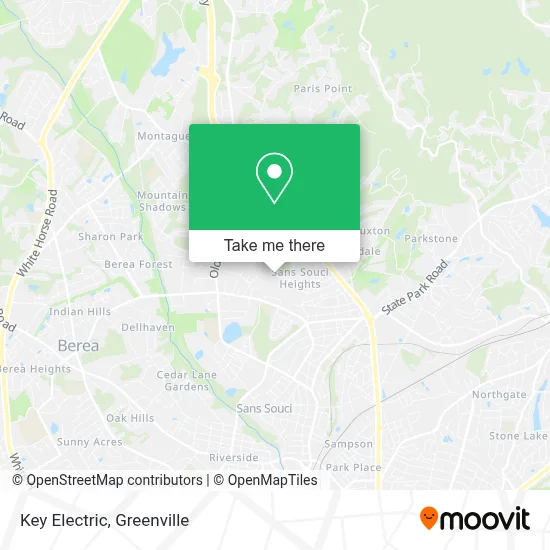 Key Electric map