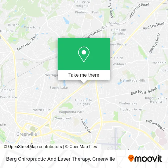Berg Chiropractic And Laser Therapy map