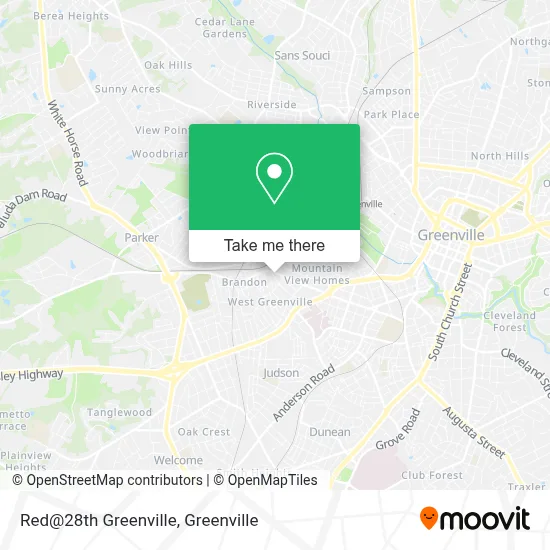 Red@28th Greenville map