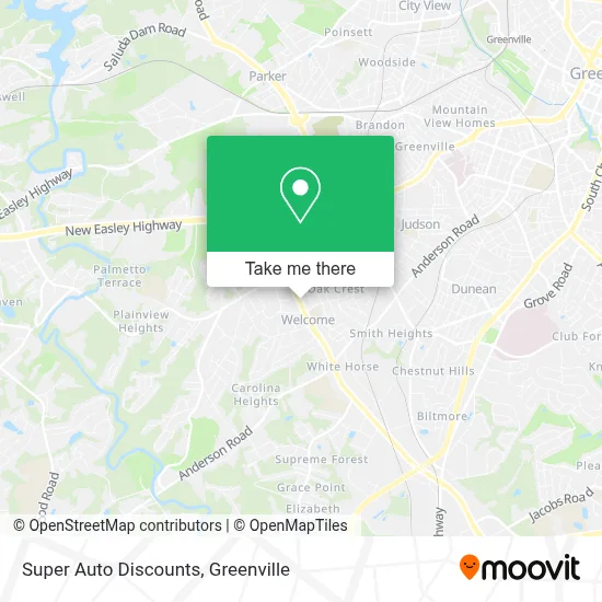 Super Auto Discounts map