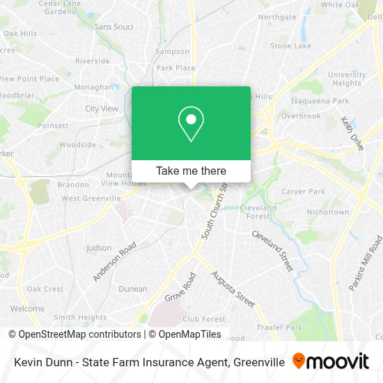 Kevin Dunn - State Farm Insurance Agent map