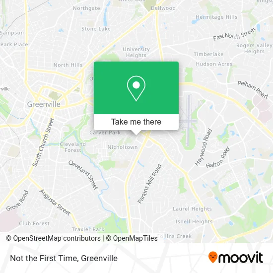 Not the First Time map