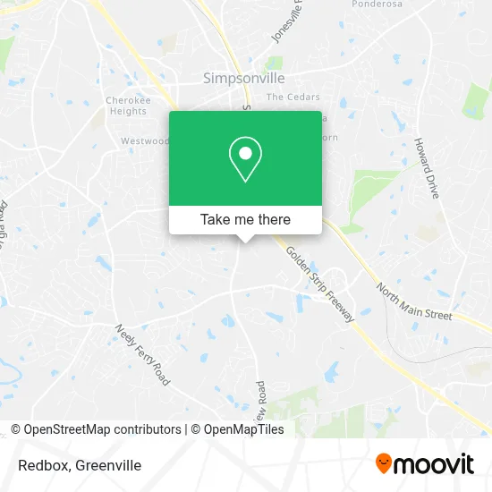 Redbox map
