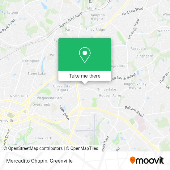 Mercadito Chapin map