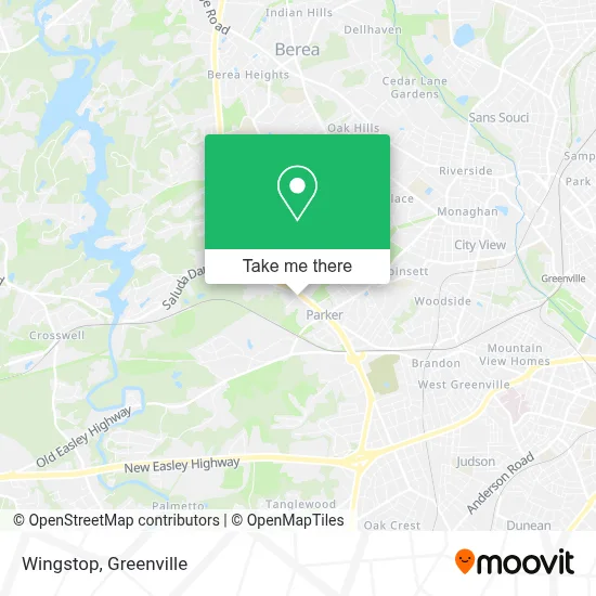 Wingstop map
