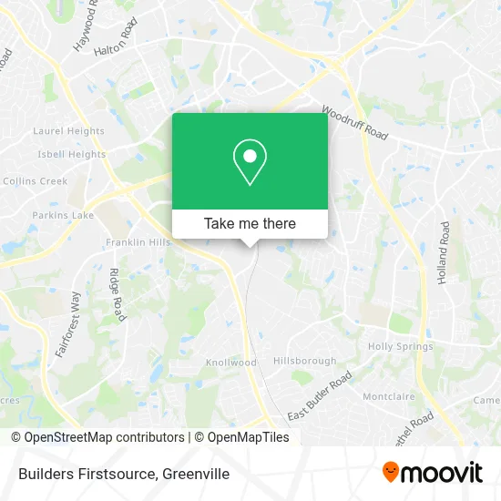 Builders Firstsource map