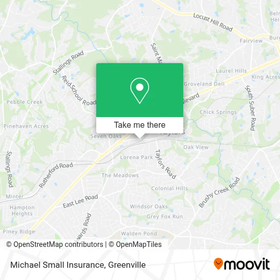 Michael Small Insurance map