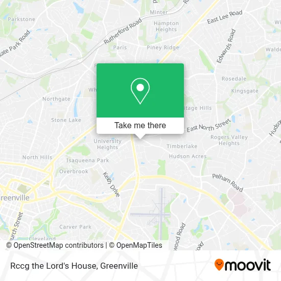 Rccg the Lord's House map