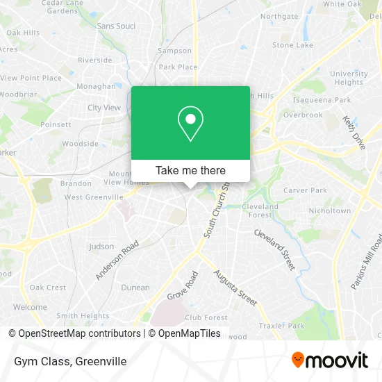 Gym Class map