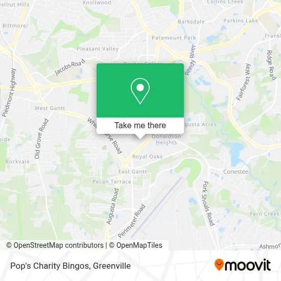 Pop's Charity Bingos map