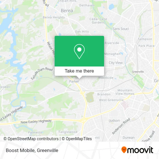 Boost Mobile map
