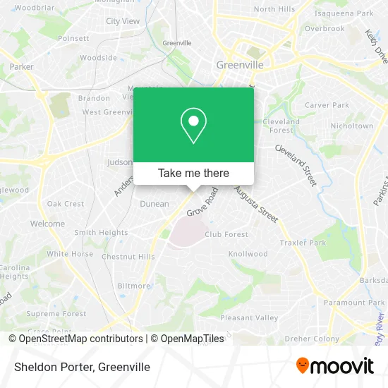 Sheldon Porter map