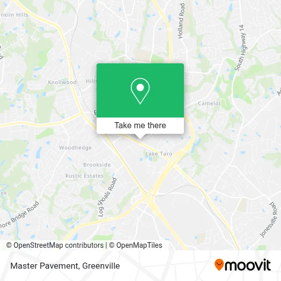 Master Pavement map