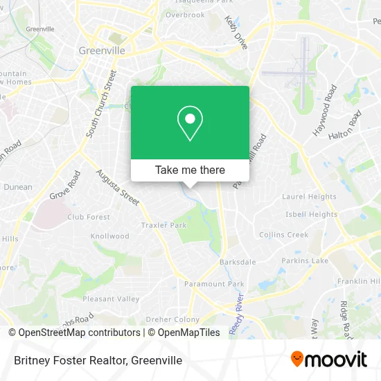 Britney Foster Realtor map