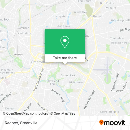Redbox map