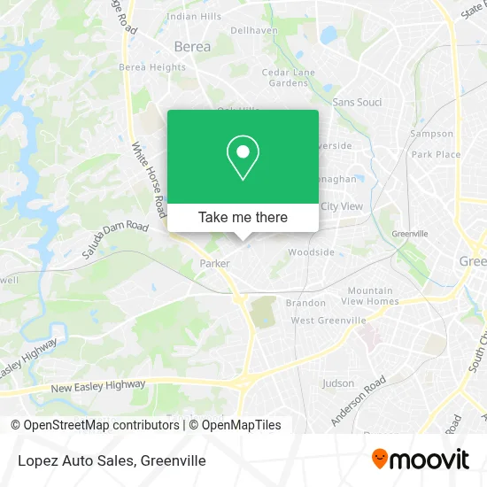 Lopez Auto Sales map