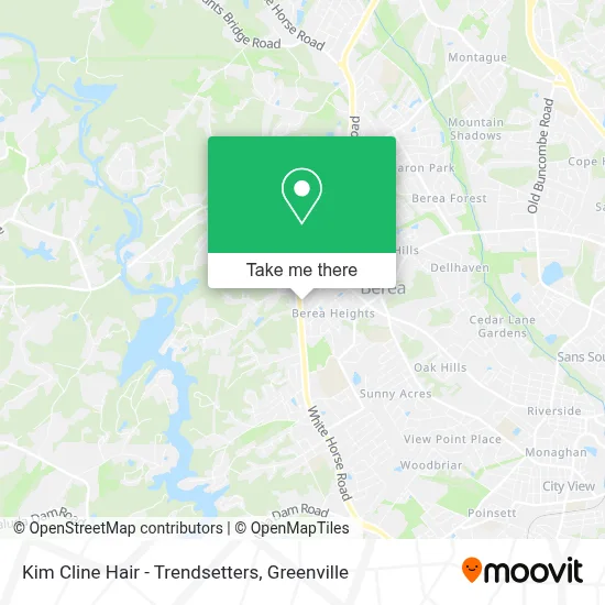 Kim Cline Hair - Trendsetters map