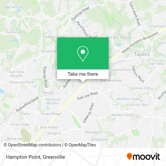 Hampton Point map