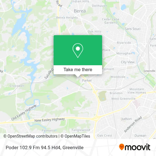 Poder 102.9 Fm 94.5 Hd4 map