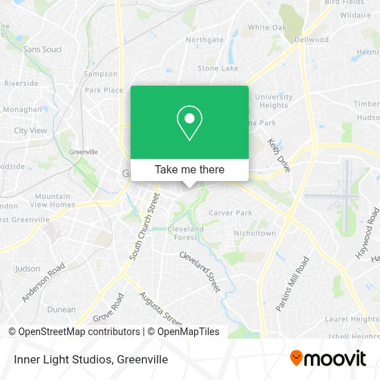 Inner Light Studios map